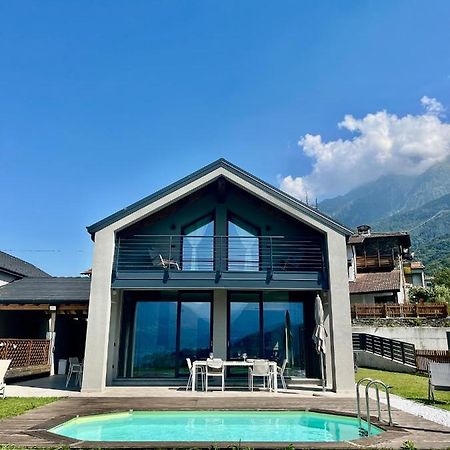 Villa Breva Colico Bagian luar foto