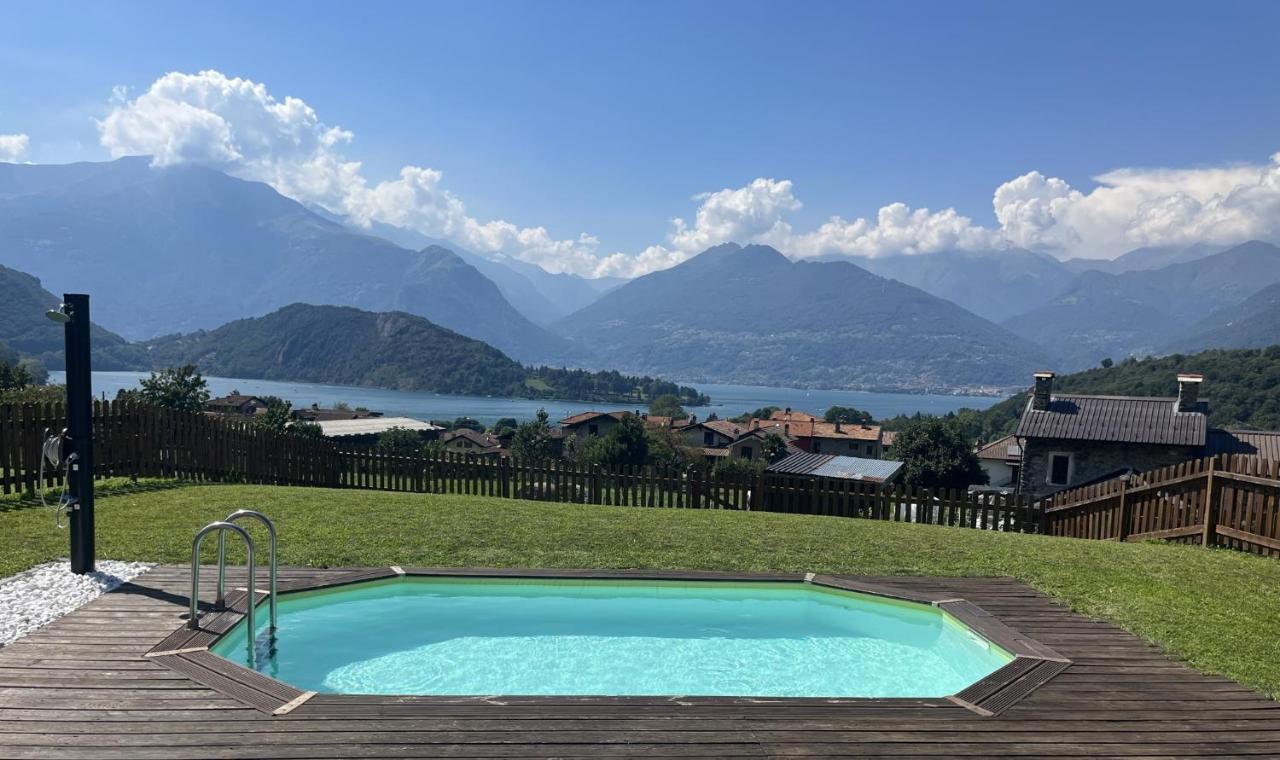 Villa Breva Colico Bagian luar foto