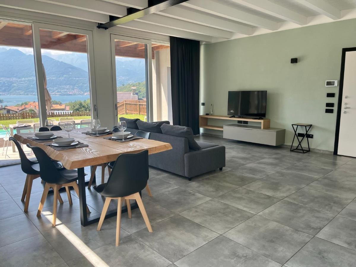 Villa Breva Colico Bagian luar foto